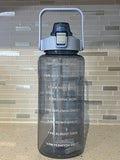 blue 64 oz. sports water bottle