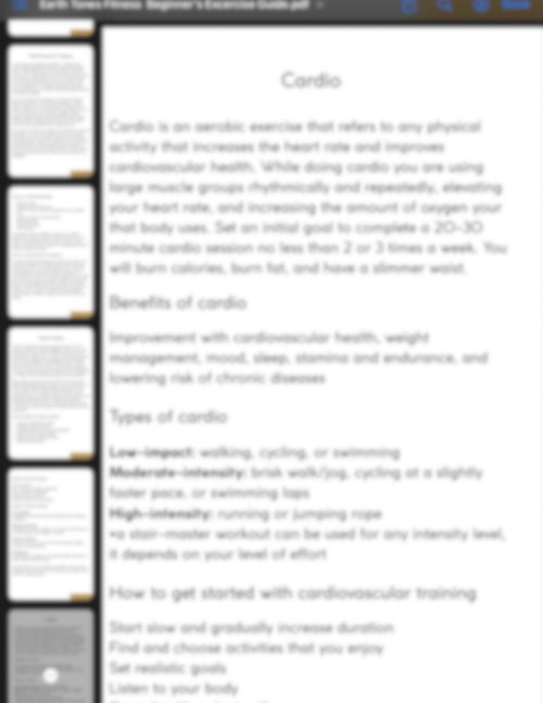 Earth Tones Fitness Beginner’s Guide